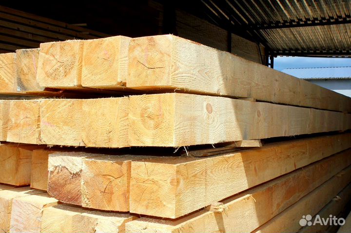 Брус обрезной пиломатериалы опт