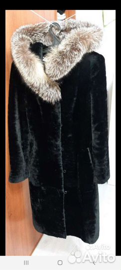 Шуба мутоновая 46
