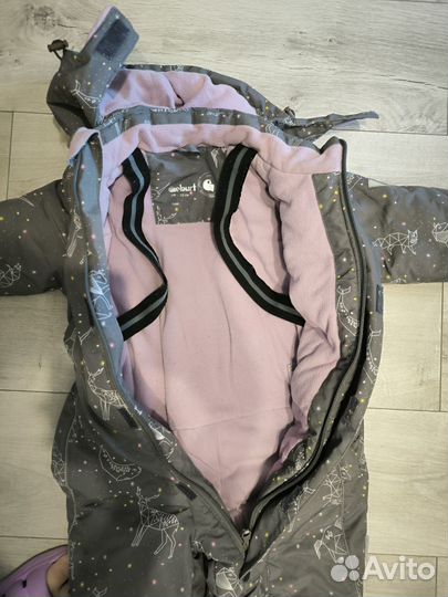 Зимний комбинезон для девочки 116
