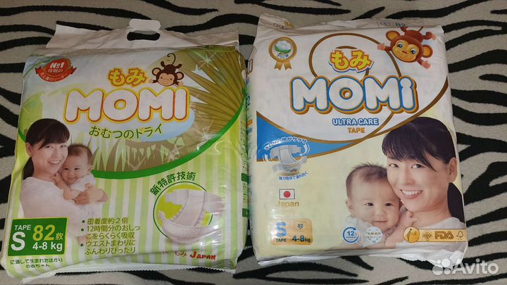 Подгузники Momi р S