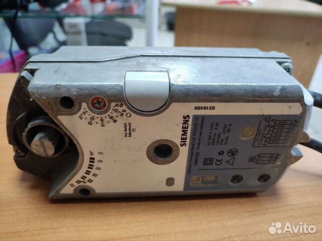 Привод воздушной заслонки Siemens GEB336. 1E