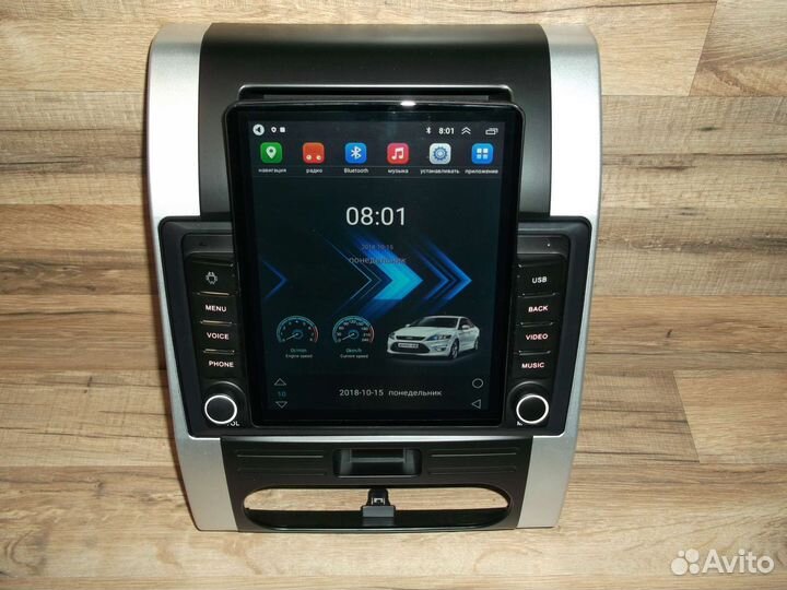Магнитола Nissan X-Trail T31 Tesla Android