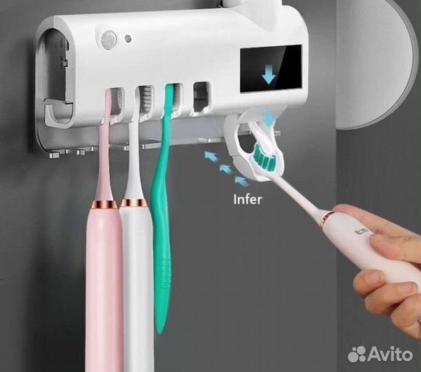 Держатель стерилизатор для зубных щеток новый