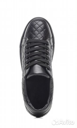 Мужские кожаные кеды