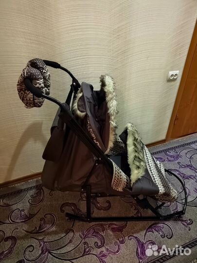 Коляска санки