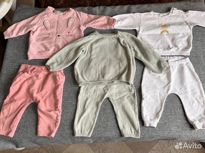 Одежда для девочки пакетом 68-74