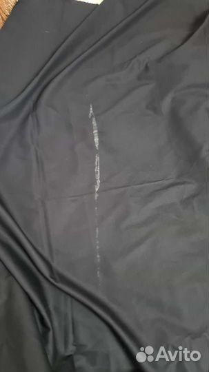 Ткань костюмная синяя