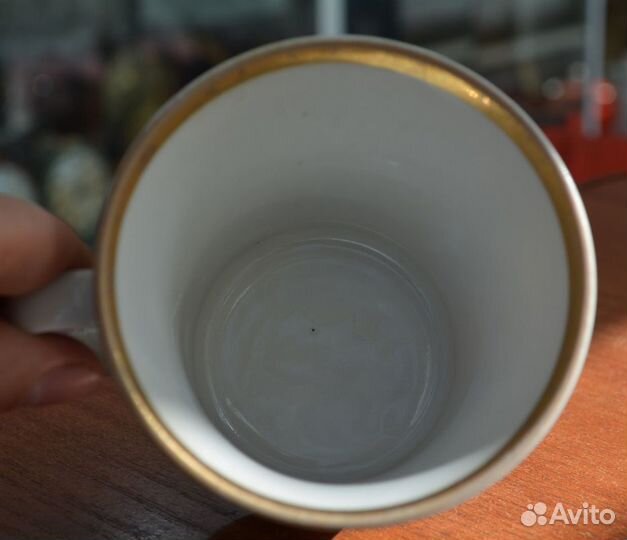 Большая фарфоровая кружка- ленинград. лфз