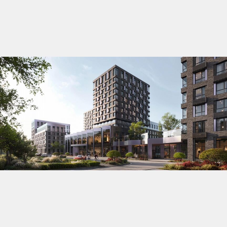 3-к. квартира, 92,3 м², 1/14 эт.