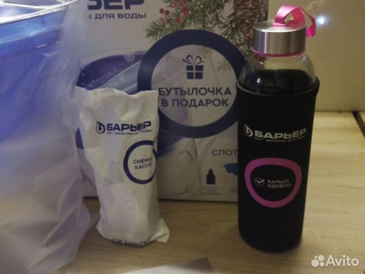 Фильтр - кувшин для воды, Барьер, 4 л.+ бутылочка