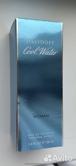 Туалетная вода женская Davidoff cool water 100 мл