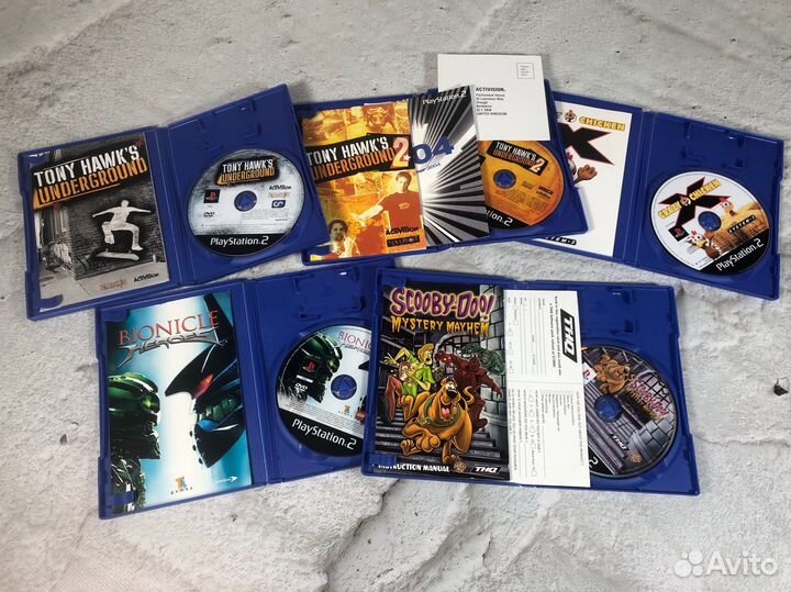 Игры Playstation 2 лиценизя