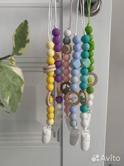 Именной держатель для соски