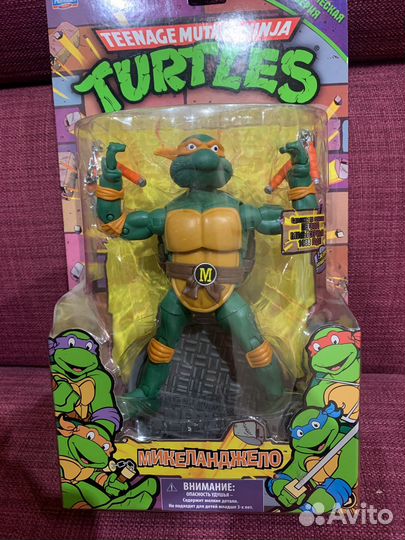 Микеланджело по мультфильму 1988 Ниндзя Черепашки