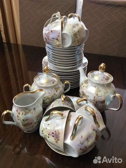 Сервиз чайный рижский фарфор