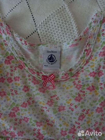 Боди-платье Petit bateau 80-92