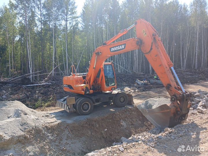 Колёсный экскаватор DOOSAN S180W-V, 2012