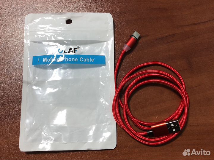 Магнитный кабель uslion с наконечником для Type-C