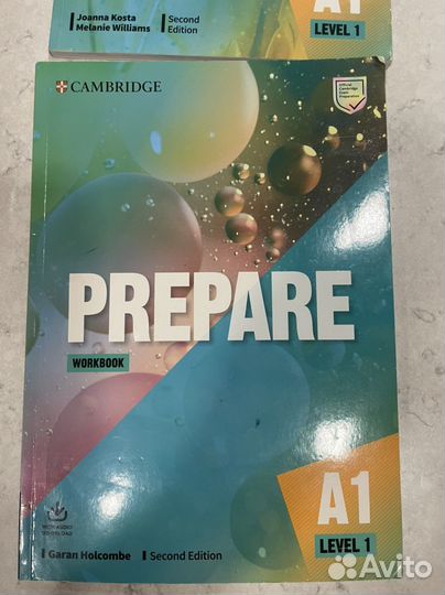 Книги prepare level A1workbook+student’s book