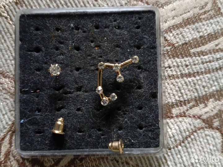 Сережка гвоздик1