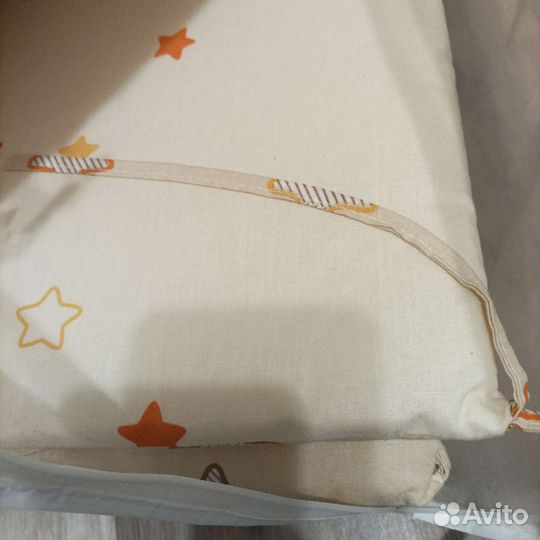 Бортики в детскую кроватку. 1 комплект