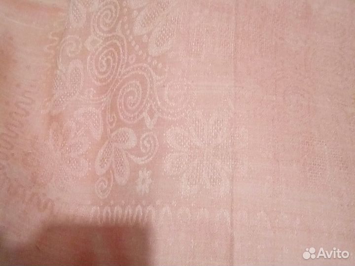 Скатерть лен СССР новая