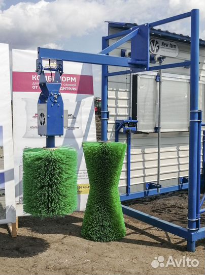 Щетка-чесалка для крс автоматическая New farm