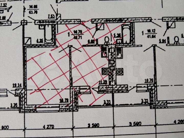 1-к. квартира, 42,6 м², 1/9 эт.
