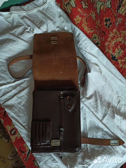 Планшет офицерский СССР 1960г., натур. кожа, новый