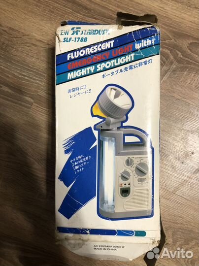 Фонарик, радио 6 в 1