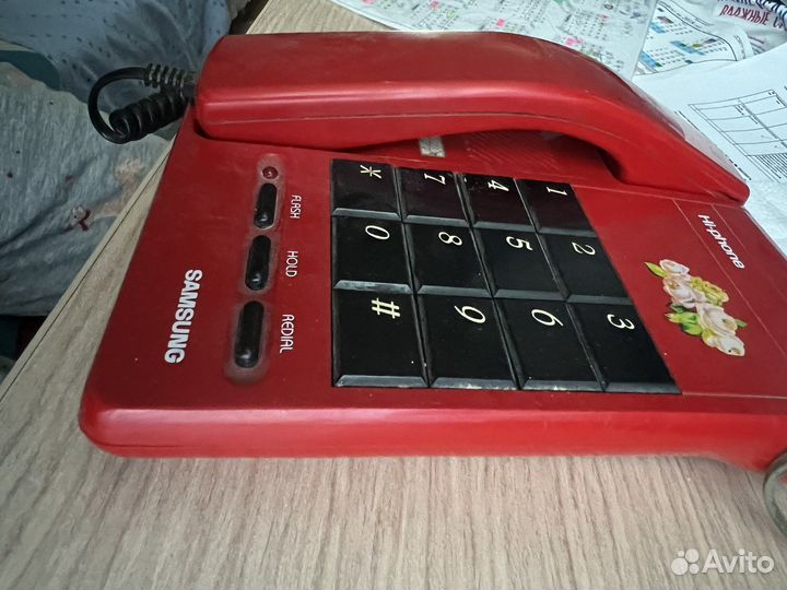 Телефон стационарный кнопочный