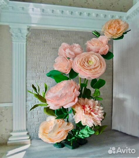Цветы ростовые пионы