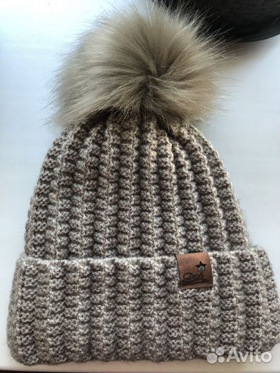 Шапка зимняя с утеплителем флис