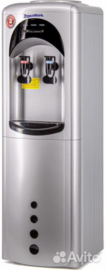 Кулер для воды Aqua Work 17-LDR серебро-черный эле