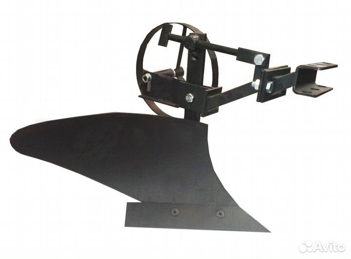 Плуг с колесом к мотоблоку каскад, нева