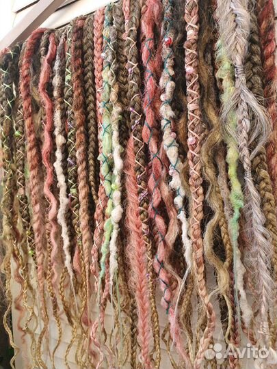 Комплект де косы и де дред (новый)