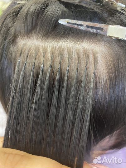 Холодное испанское наращивание волос