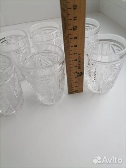 Стопки хрустальные СССР