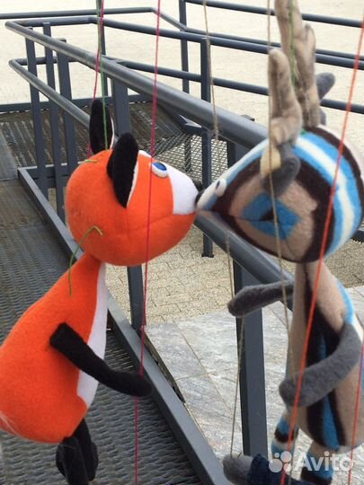 Лисичка марионетка