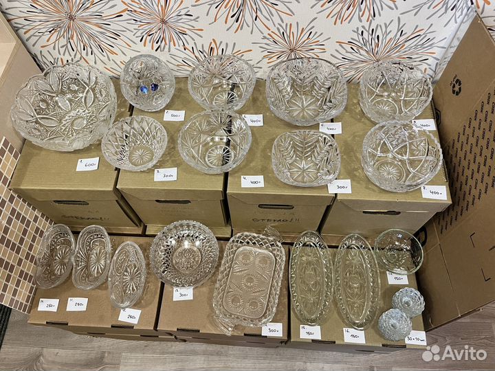 Советский хрусталь и стекло