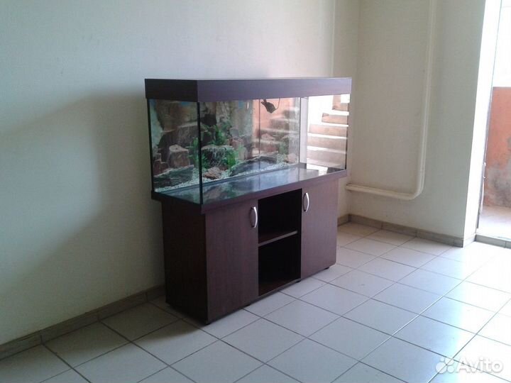 Аквариум 320 свет биофильтр фон подставка