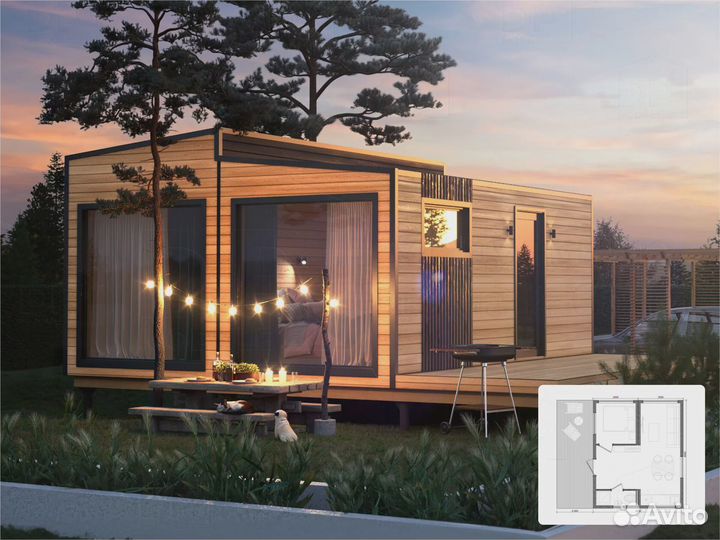 Продаем модульные дома с доставкой до участка