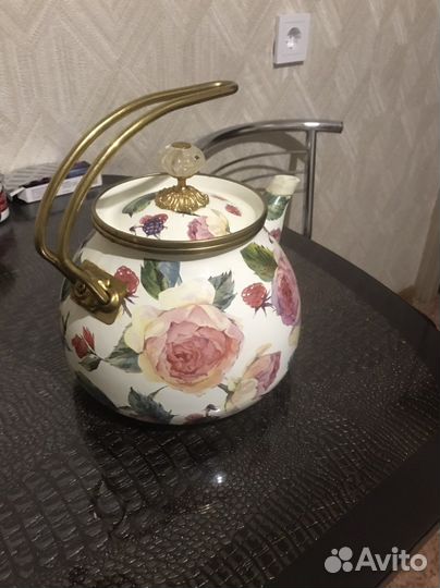 Чайник эмалированный