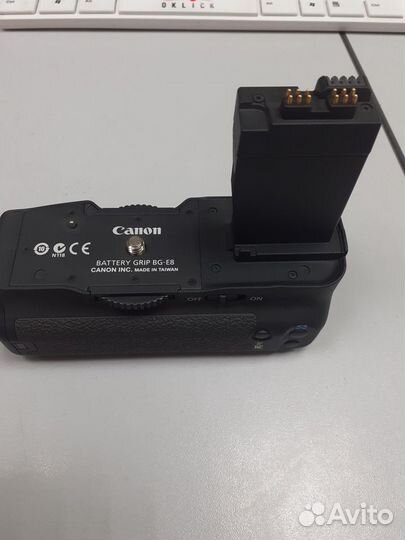 Батарейный блок Canon BG-E8 для Canon EOS 550D / 6