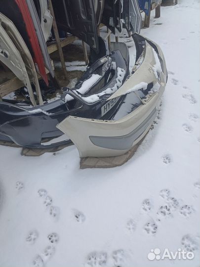 Рено Меган 2 рестайлинг бампер передний