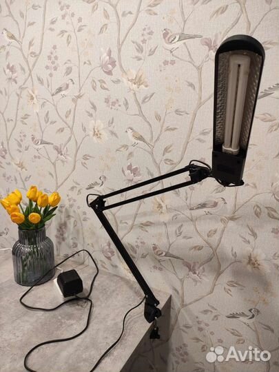 Лампа настольная Дельта на струбцине