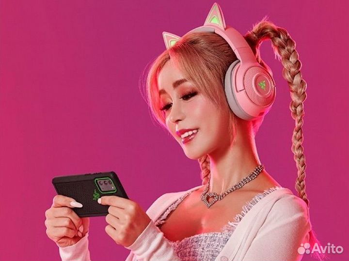 Блютуз наушники Razer Kraken BT Kitty Edition