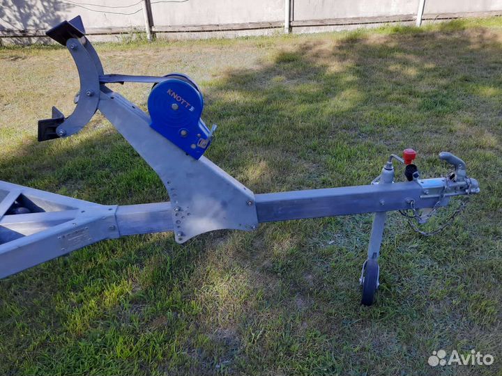 Лодочный прицеп мзса двухосный