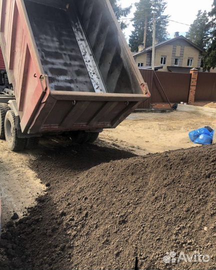 Земля для огорода, теплиц, газона