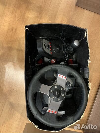 Руль logitech g27 хорошее состояние